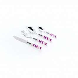 Edelstahlbesteck Purple Rain 16-tlg. 