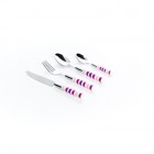 Edelstahlbesteck Purple Rain 16-tlg. 