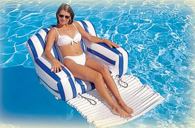 Sevylor Schwimm-Sessel PF300-3 - der aufblasbare Poolsessel 