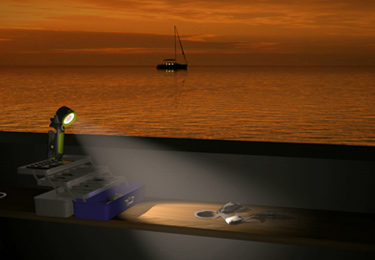 LED Taschenlampe Clamp Light