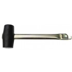 Gummihammer mit Metallgriff + Heringsauszieher