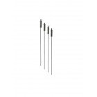 Edelstahl-Gartenfackel (4-er Set)