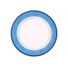 Gimex Camping-Geschirr Set Dot Blue 20-teilig