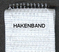 Klettband Hakenband